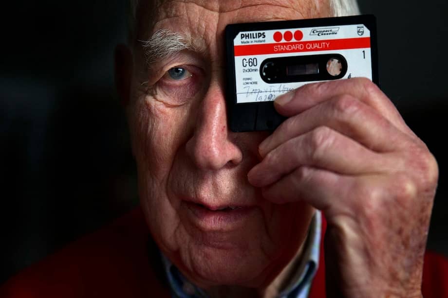 Murió a los 94 años Lou Ottens, el inventor del casete.