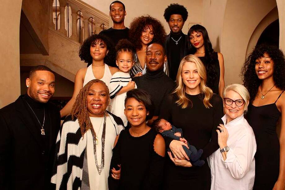 Eddie Murphy y sus diez hijos