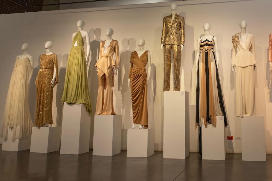 Exposición de gala del Fashion Group International en su primera edición de Moda con Tejido Colaborativo.