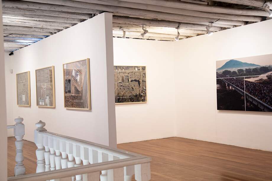 Cuando empezó el confinamiento, la Galería Nueveochenta reconfiguró su página web para no pausar sus actividades.