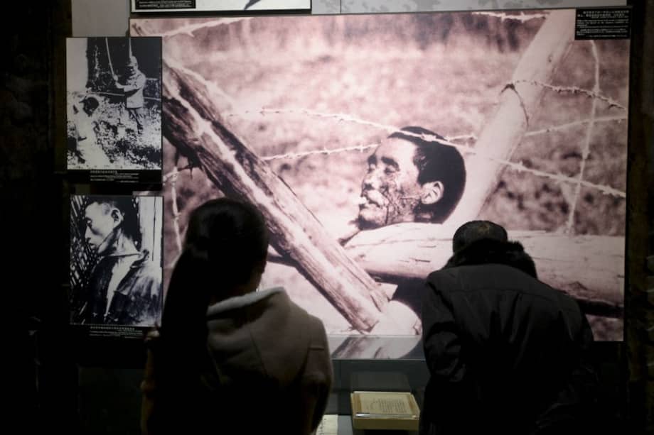 EFE/ Exposición de fotografías de la matanza de Nankín. China (2012).