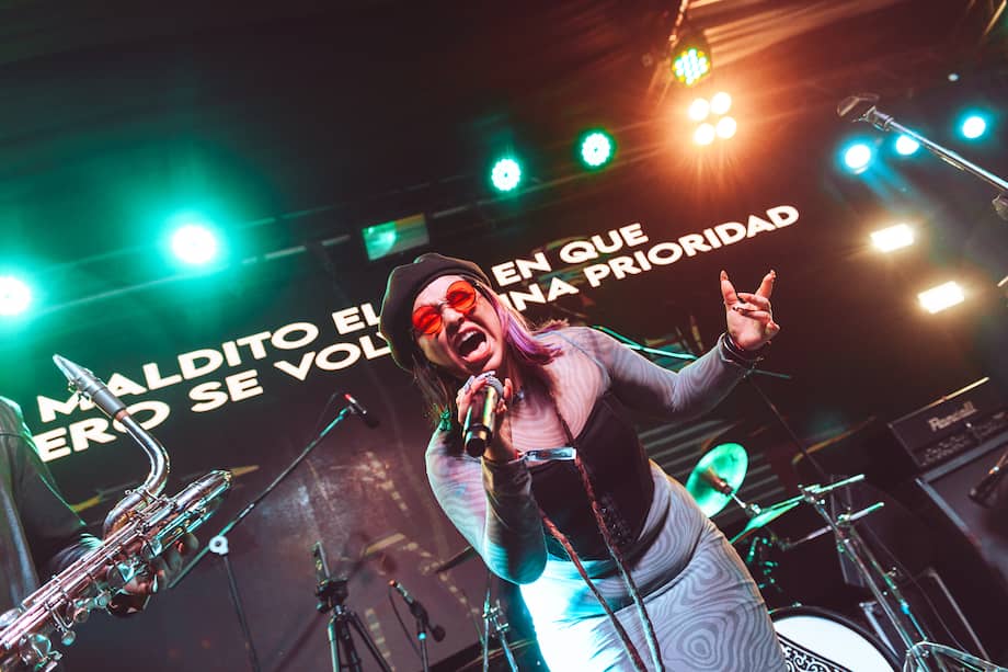 La Farsa, agrupación musical y escénica que pondrá a vibrar a los bogotanos frente al Museo Nacional.