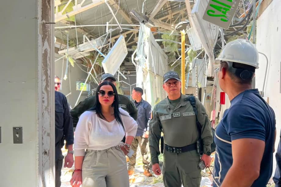 La ministra de Defensa encargada, Angélica Verbel, precisó que el atentado terrorista contra la Policía de Norte de Santander tuvo lugar en el sector de Cenabastos.