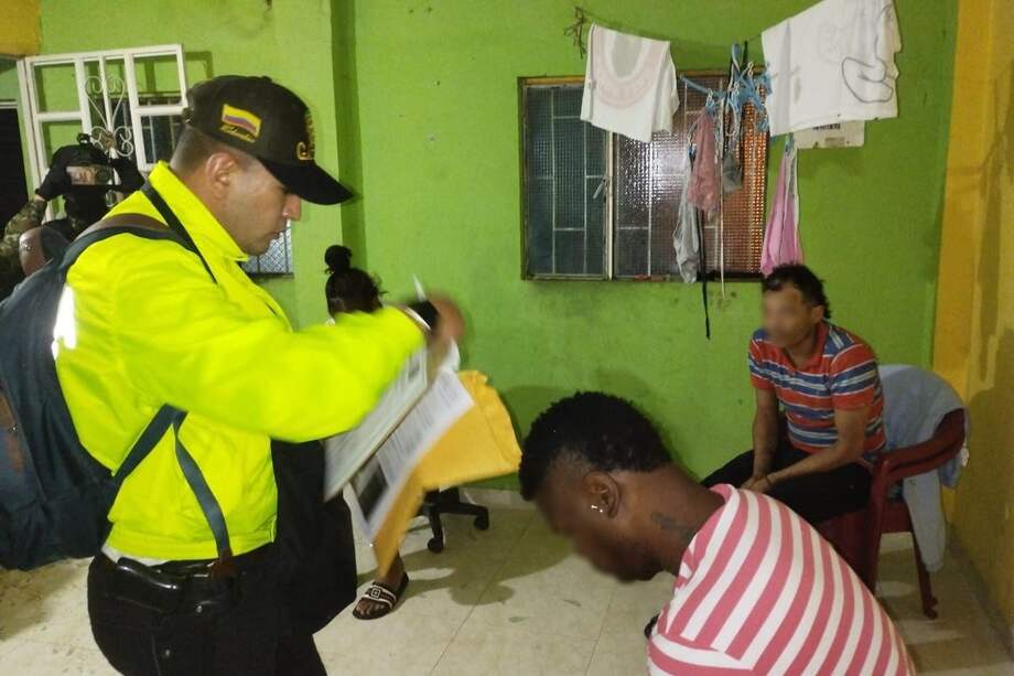 Operativo de captura de Los Montaña en Cundinamarca.