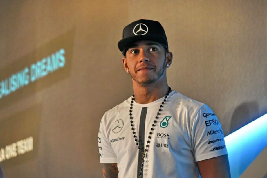Lewis Hamilto, tras su victoria 41 en la F1. Foto: AFP