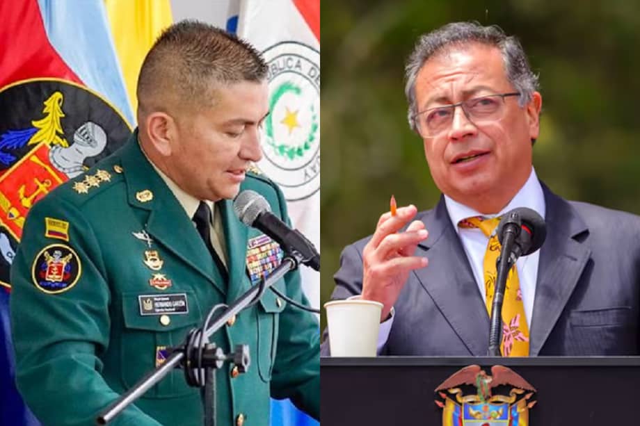 El general Garzón estuvo durante casi 30 años en las Fuerzas Militares, hasta que el presidente Gustavo Petro ordenó su retiro.