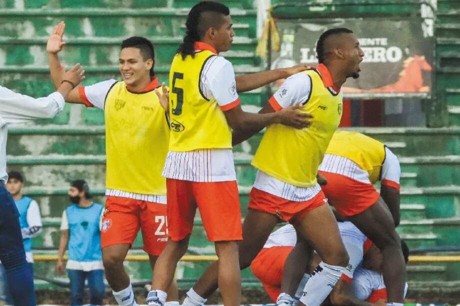 En el cuadrangular B del Torneo BetPlay, Unión Magdalena quedó con 11 puntos, uno más que Fortaleza. / Dimayor