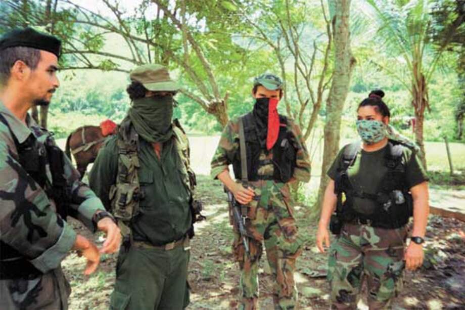 Guerrilleros del Eln.