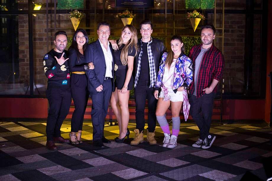 Presentadores de "El crew". / Cortesía