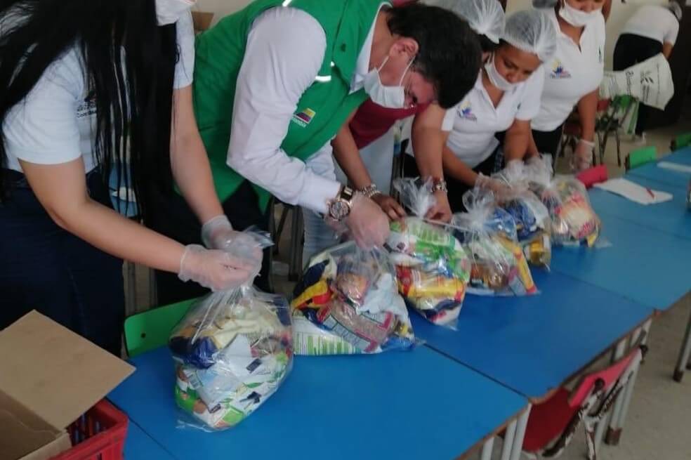 En marzo inició la entrega de canastas alimentarias. - Imagen de referencia