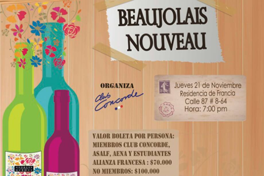 ¡Llegó el vino Beaujolais Nouveau 2013!