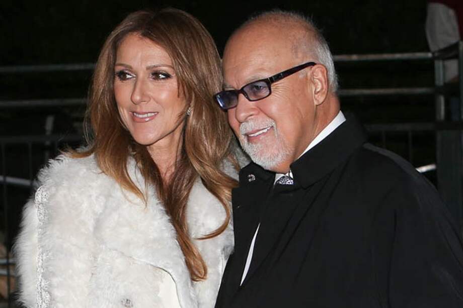 Céline Dion y René Angélil.