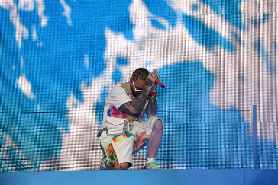 J Balbin en su presentación en Coachella.
/ AFP