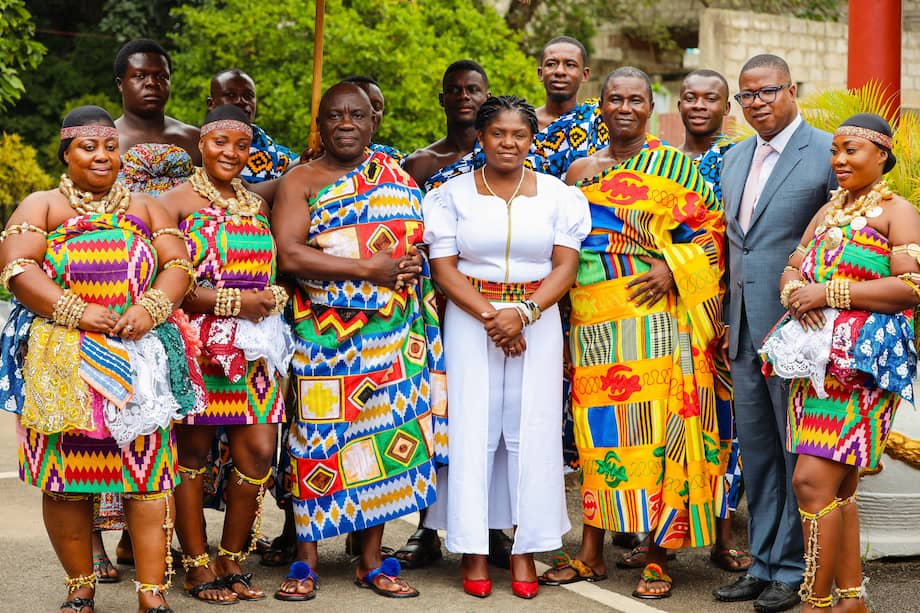 La vicepresidenta Francia Márquez en la República de Ghana, el 7 de septiembre de 2023.