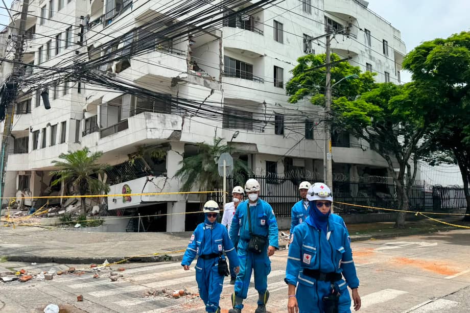 El edificio no tenía acceso a gas natural, por lo que todas las viviendas contaban con pipetas de gas.