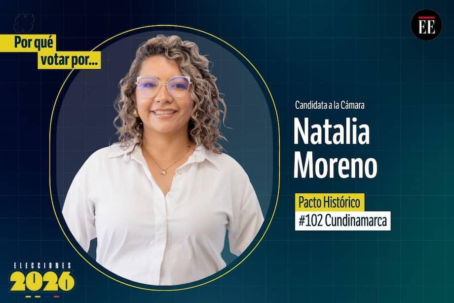 Por qué votar por Natalia Moreno, candidata a la Cámara.