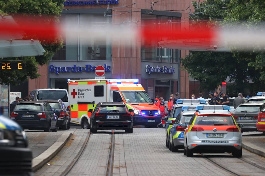 Un somalí de 24 años mató a tres personas el viernes en un ataque en la ciudad de Wuerzburg, en el sur de Alemania.