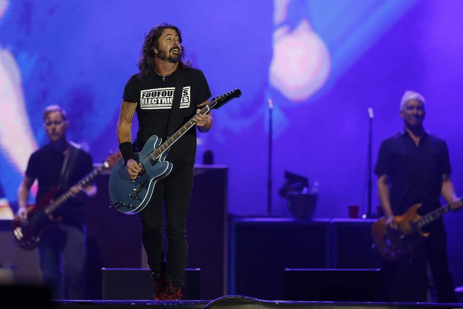 Foo Fighters durante su presentación en Rock in Río en Río de Janeiro (Brasil). / Archivo EFE