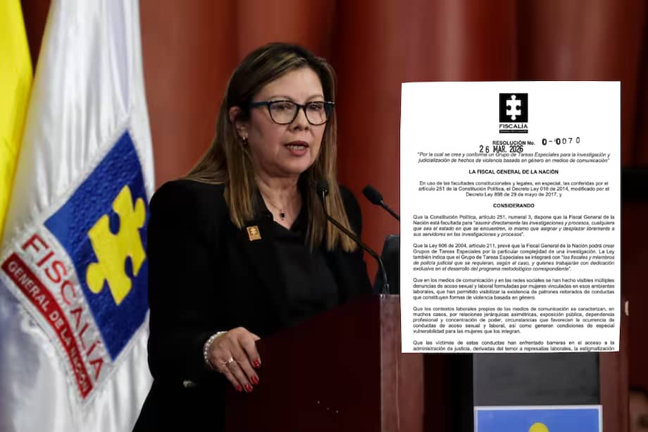 Fiscalía crea Grupo de Tareas Especiales para atender violencias contra periodistas en medios de comunicación