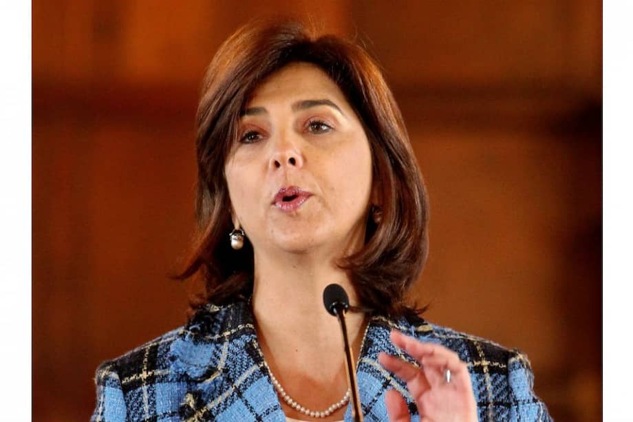 María Ángela Holguín. /Agencia EFE