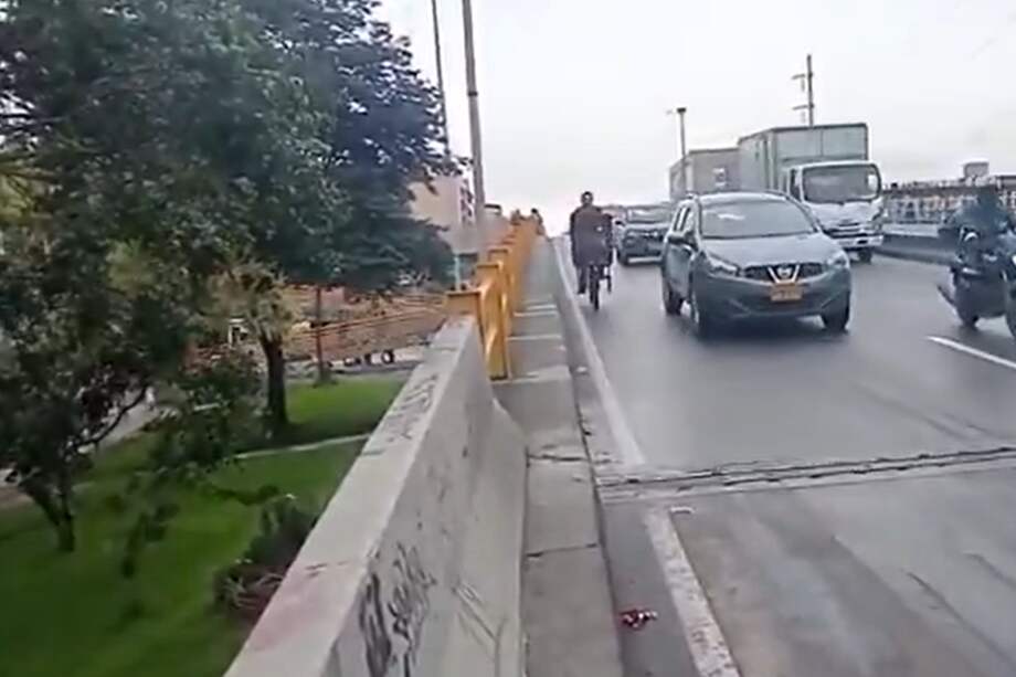 Accidente en Av. Mutis con Av. NQS