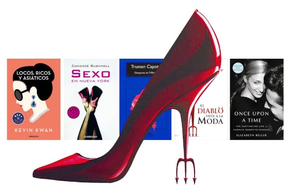 Cinco libros que abordan diferentes miradas de la moda y que fueron adaptados a películas y series.