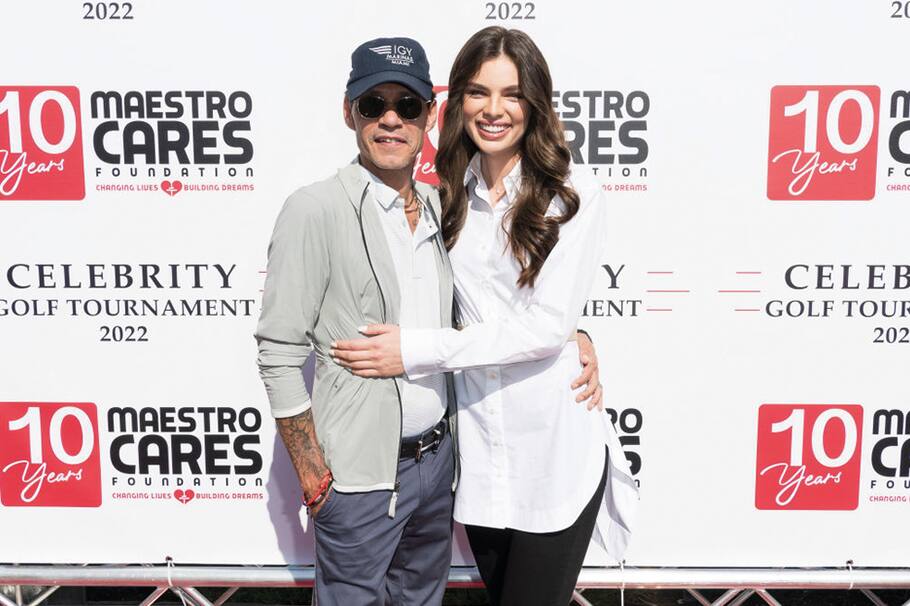 A Marc Anthony y Nadia Ferreira los tienen sin cuidado los 31 años que tienen de diferencia.