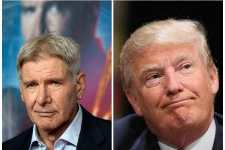 Harrison Ford se burla de Donald Trump