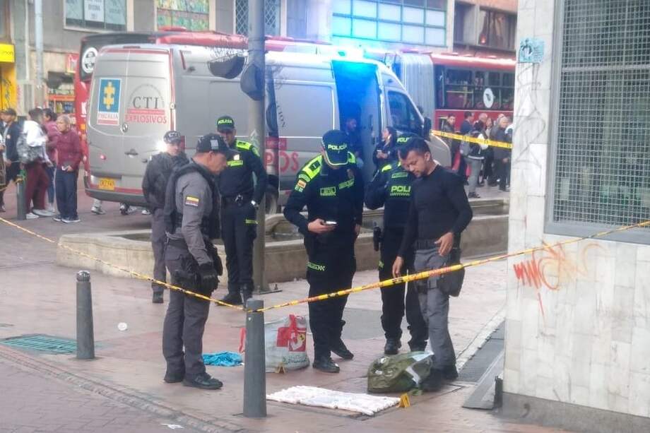 Identifican paquete sospechoso en edificio del Centro de Bogotá.