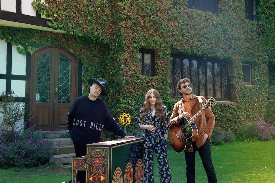 Los músicos Andrés Cepeda, Jesse y Joy. / Cortesía