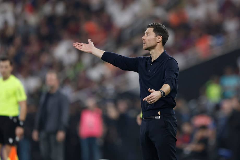 Xabi Alonso, en su último partido como entrenador de Real Madrid.