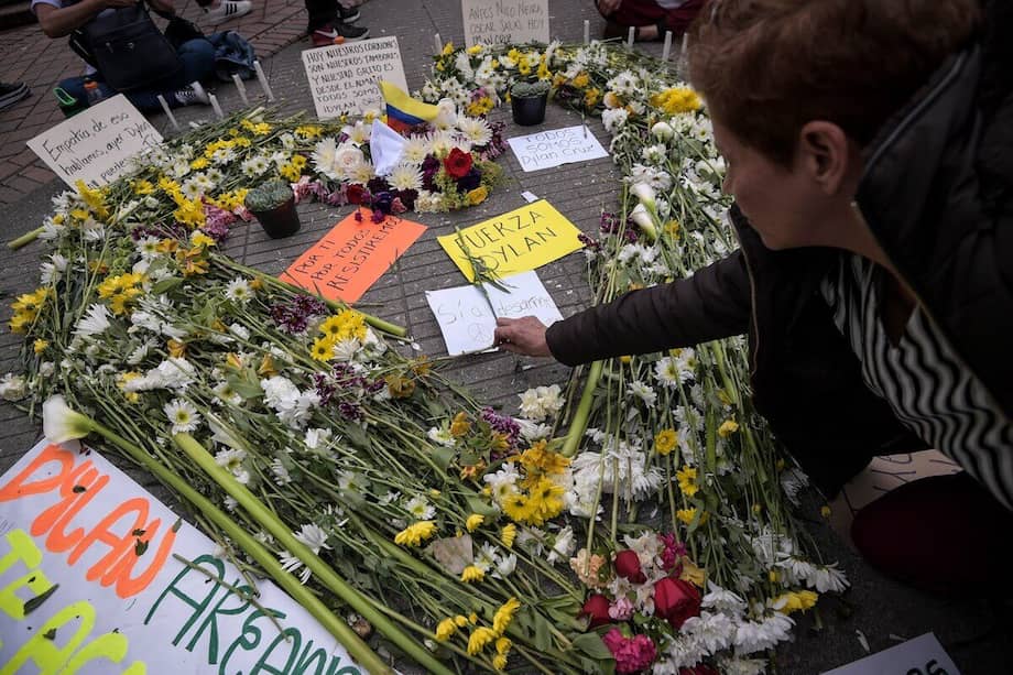 Desde distintos puntos de la ciudad se han adelantado homenajes a Dilan. / Mauricio Alvarado