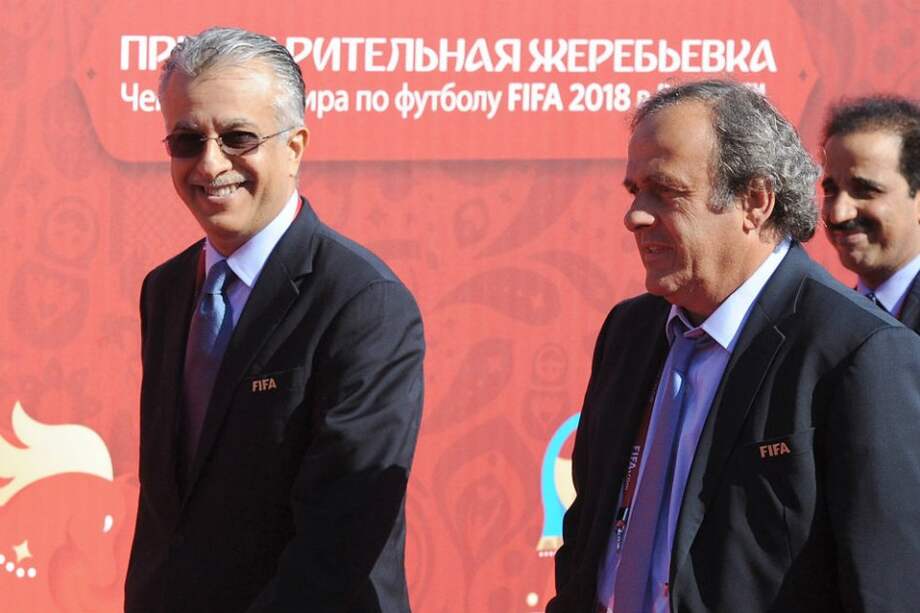 Michel Platini perdió el apoyo de la Federación Inglesa. Foto: AFP