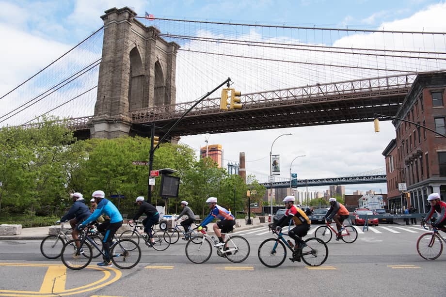 Five Boro Bike Tour.
