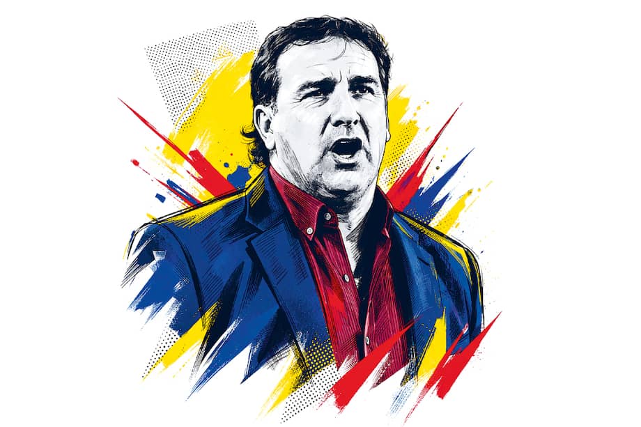 Néstor Lorenzo, el DT de Colombia.
