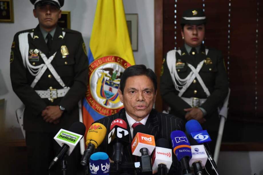 José Francisco Acuña, presidente encargado de la Corte Suprema. / Gustavo Torrijos - El Espectador