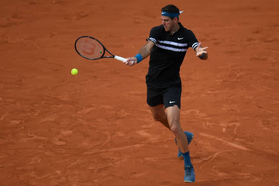 El tenista argentino Juan Martin Del Potro / AFP