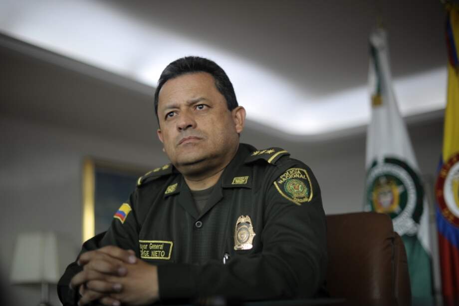 Jorge Hernando Nieto, director de la Policía. / Cristian Garavito