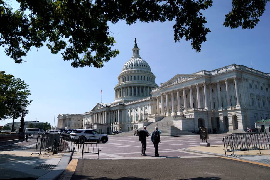 Fotografía de archivo del Capitolio en Washington, donde las elecciones del 5 de noviembre definirán no solo al próximo presidente, sino también el control del Congreso de EE.UU.