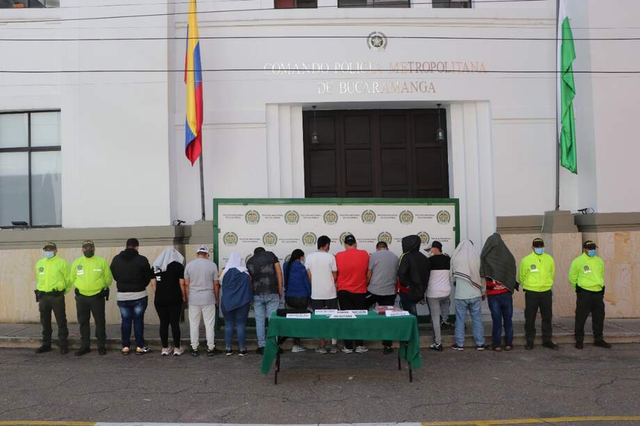 Durante los operativos fueron capturadas 16 personas.