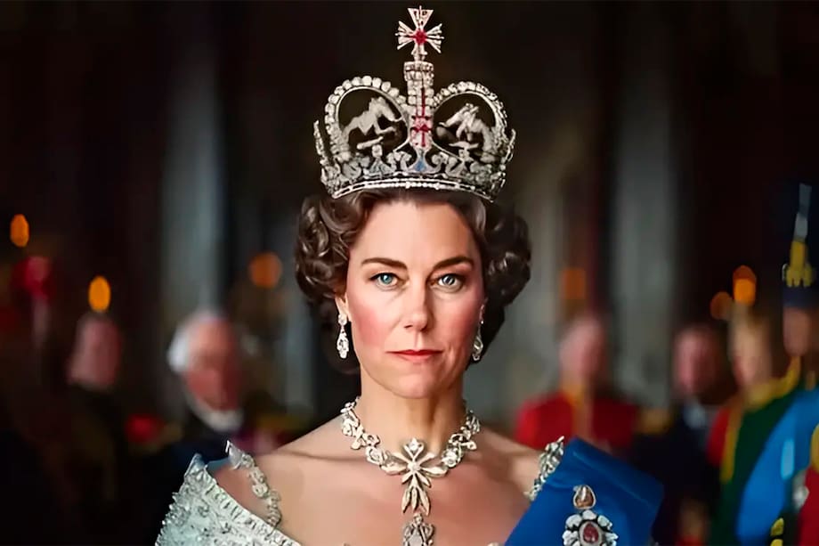 Imagen de Kate Middleton y cómo se vería en 30 años según IA