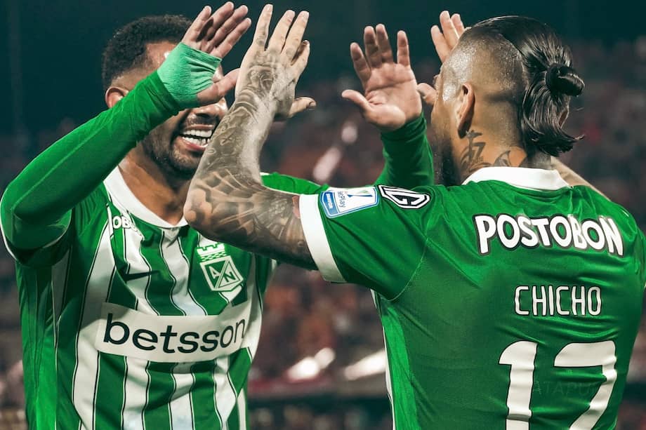 Edwin Cardona y Cristian 'Chicho' Arango, dos de las figuras de Atlético Nacional durante el primer semestre de 2026.