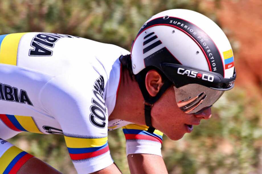 Eduardo Estrada fue 28° en la contrarreloj junior del Mundial de Ciclismo