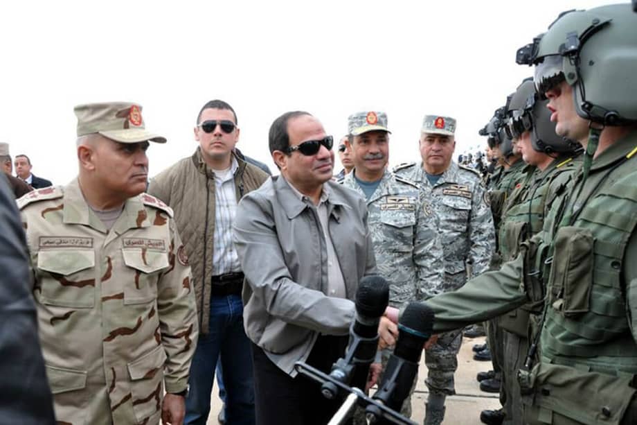 El Ejército de Egipto ya era poderoso antes de la llegada del presidente Abedelfatah al Sisi. / Getty Images