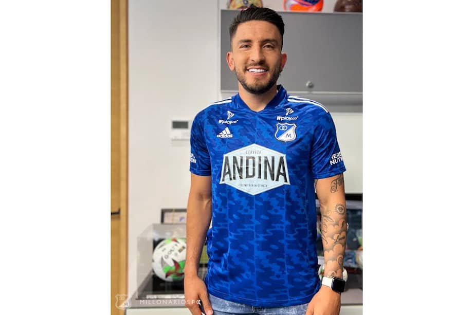 Israel Alba fue presentado este sábado como refuerzo de Millonarios.