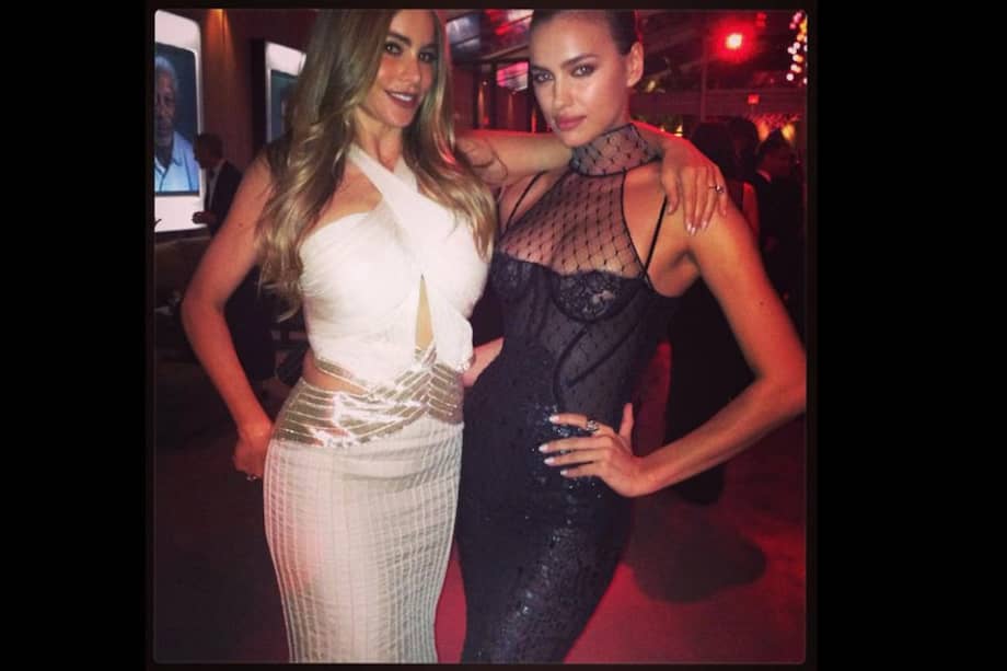 Sofía Vergara y la novia de Cristiano Ronaldo se roban el show en la fiesta de los Óscar