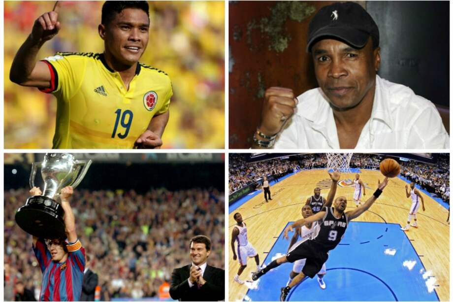 Teófilo Gutiérrez, Sugar Ray Leonard y Tony Parker, deportistas que nacieron en un día como hoy.