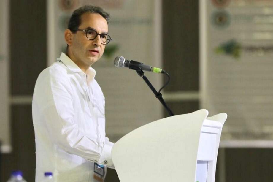 Andrés Valencia Pinzón, ministro de Agricultura y Desarrollo Rural. / Cortesía.