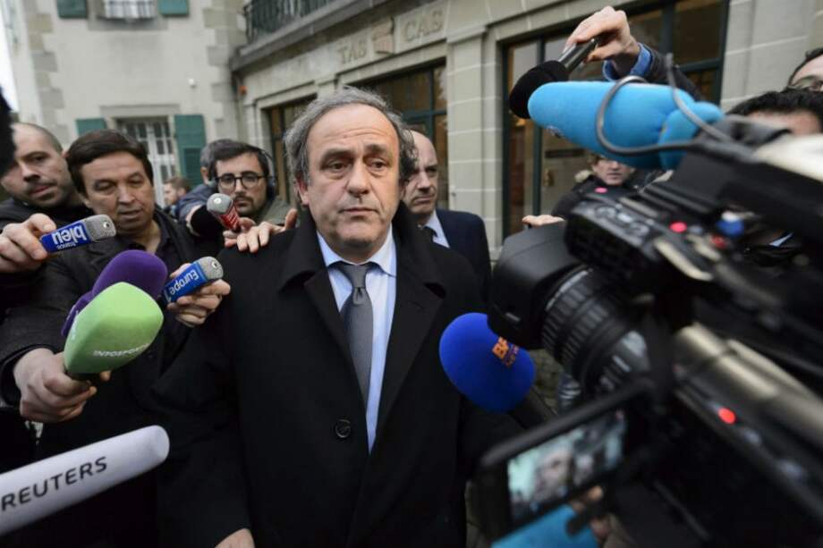 Michel Platini, presidente de la UEFA / AFP