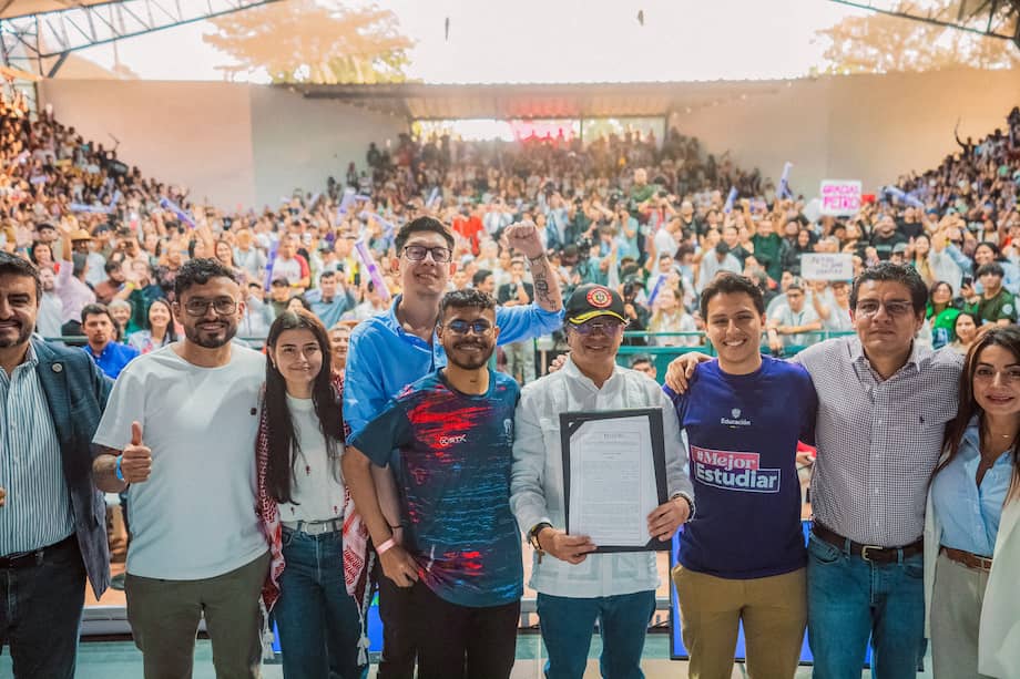 El presidente Gustavo Petro impulsó la gratuidad y la expansión de la educación superior pública. / Fotos: cortesía